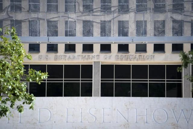 El edificio del Departamento de Educación en Washington el 6 de julio de 2023. (Madalina Vasiliu/The Epoch Times)
