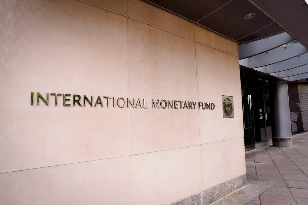 Sede del Fondo Monetario Internacional en Washington, 4 de agosto de 2023. (Madalina Vasiliu/The Epoch Times)
