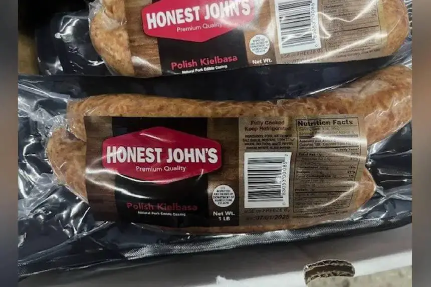 Imagen de uno de los productos cárnicos retirados del mercado por la empresa Smith Packing, LLC, con sede en Nueva York. (USDA).