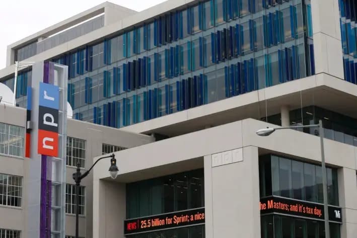 La sede de la Radio Pública Nacional, en Washington, el 15 de abril de 2013. (Charles Dharapak, Archivo/Foto AP)