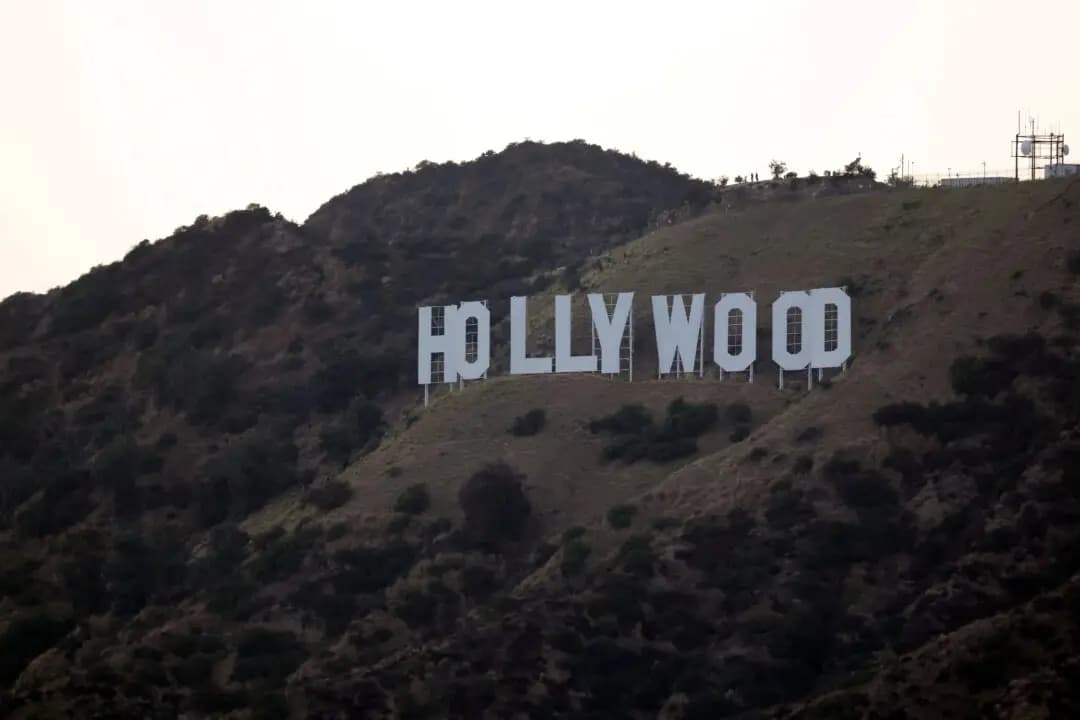 El letrero de Hollywood en Los Ángeles el 17 de septiembre de 2024. (Mario Anzuoni/Reuters)
