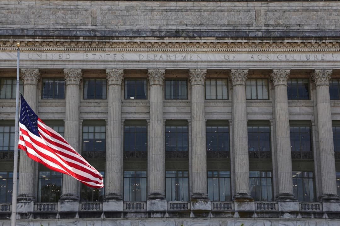 La sede del Departamento de Agricultura de los Estados Unidos en Washington, el 23 de abril de 2025. (Jonathan Ernst/Reuters)
