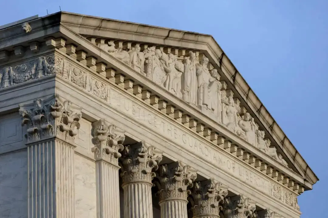 La Corte Suprema de EE.UU. en Washington, el 17 de marzo de 2025. (Win McNamee/Getty Images)
