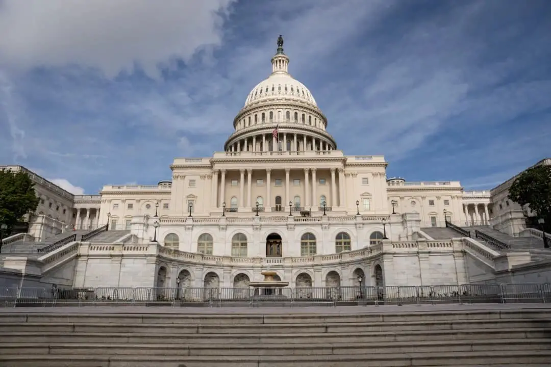 El Capitolio de los Estados Unidos en Washington el 5 de mayo de 2025. (Madalina Vasiliu/The Epoch Times)
