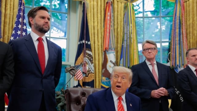 Trump dice que las próximas negociaciones comerciales EE. UU.-China podrían reducir los aranceles