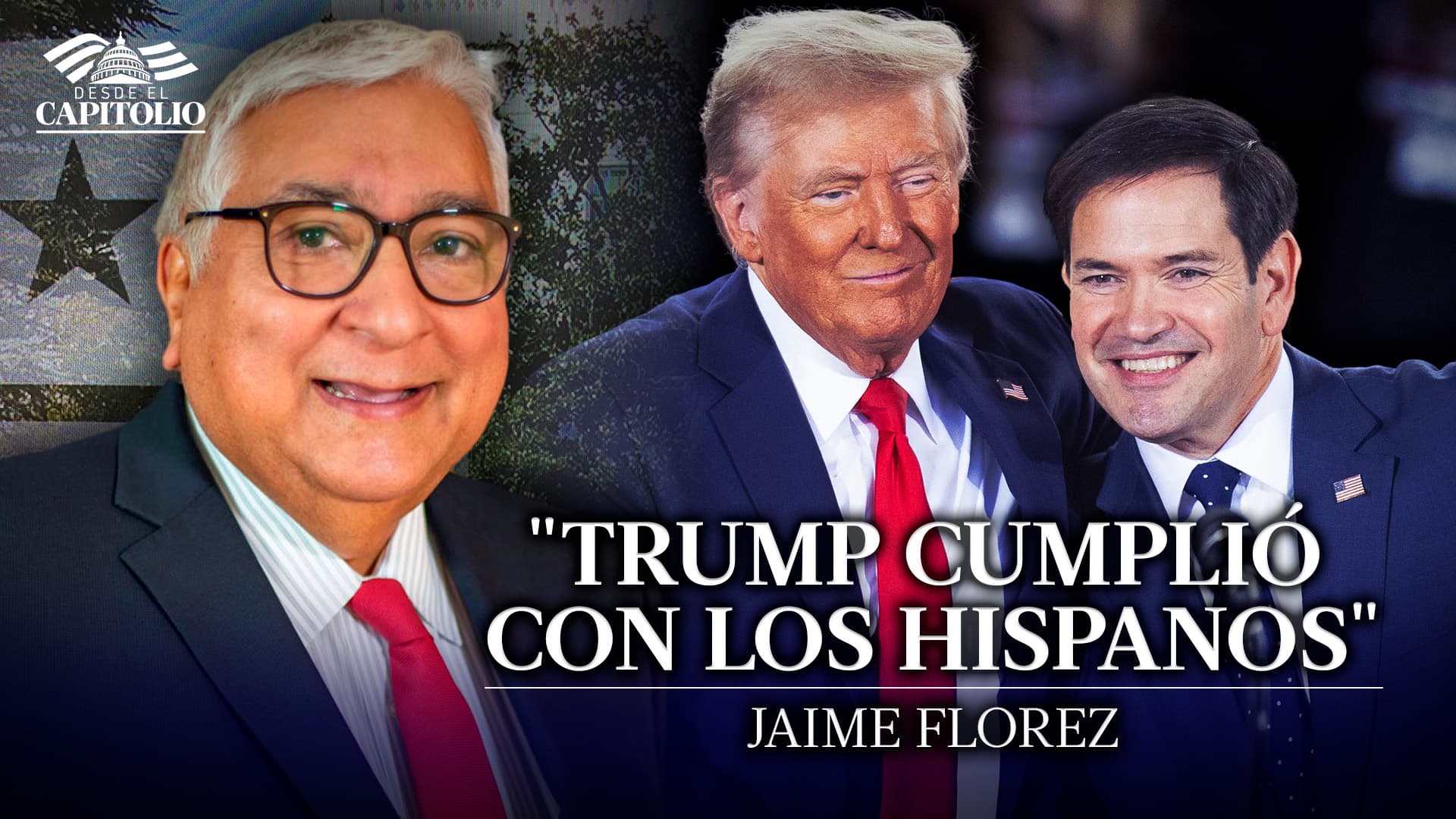 Trump y los hispanos: Economía, migración, y el papel de Marco Rubio y DOGE | Jaime Florez (RNC)
