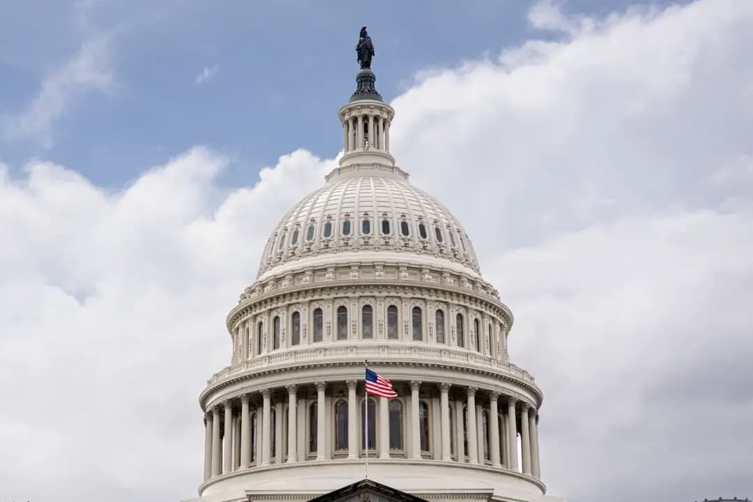 El Capitolio de los Estados Unidos en Washington el 5 de mayo de 2025. (Madalina Vasiliu/The Epoch Times
