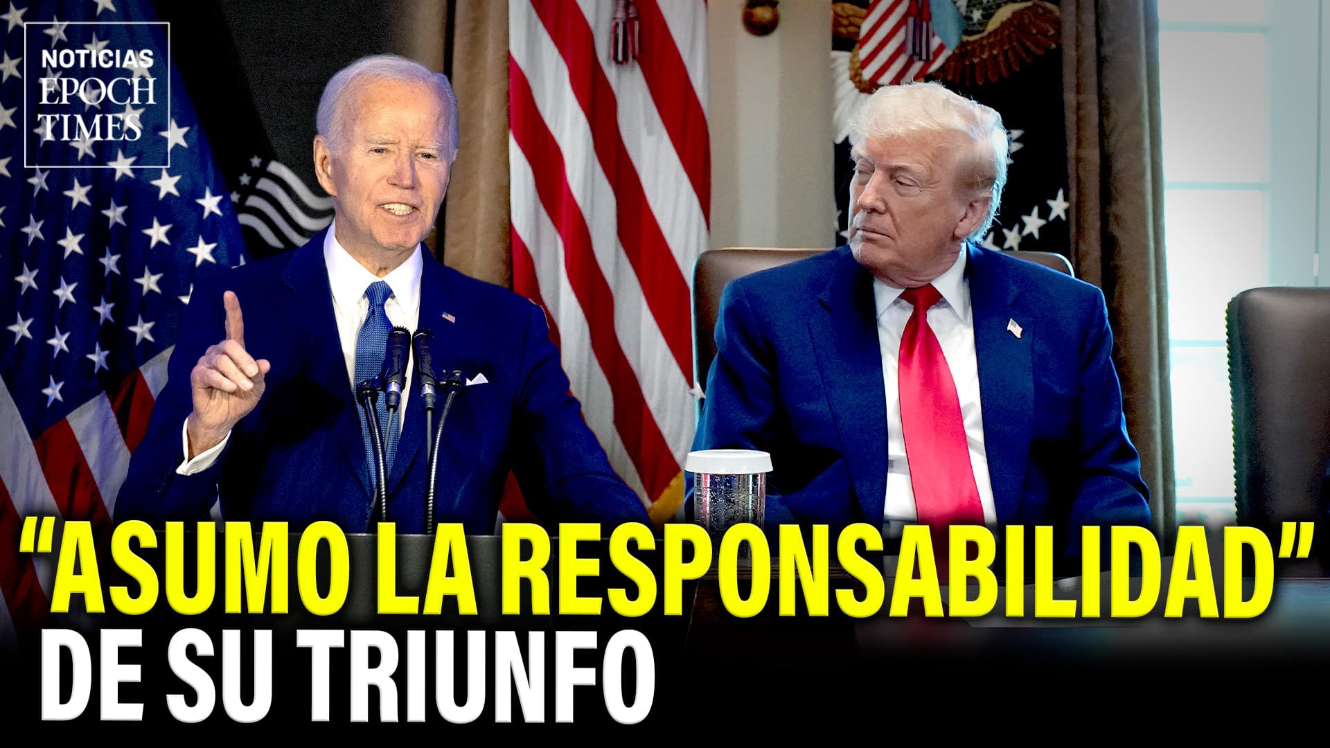 “Ha hecho un trabajo muy pobre en favor de EE. UU.”, dice Biden de los primeros 100 días de Trump