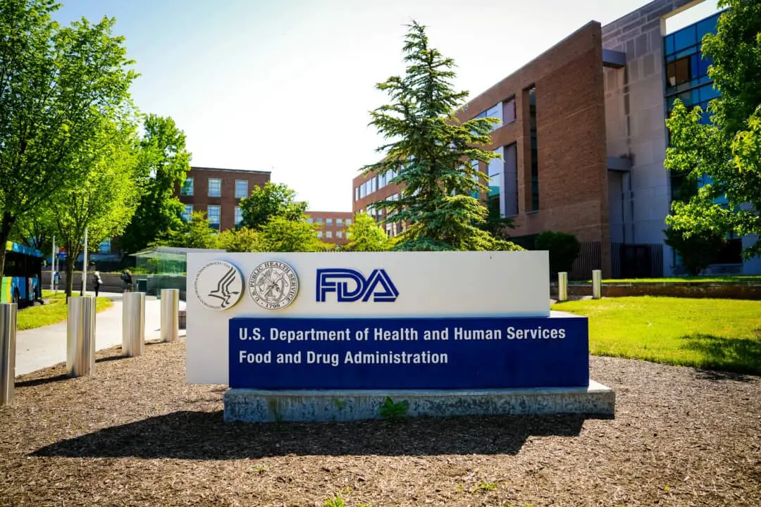 La Administración de Alimentos y Medicamentos de Estados Unidos (FDA) en White Oak, Maryland, el 5 de junio de 2023. (Madalina Vasiliu/The Epoch Times)