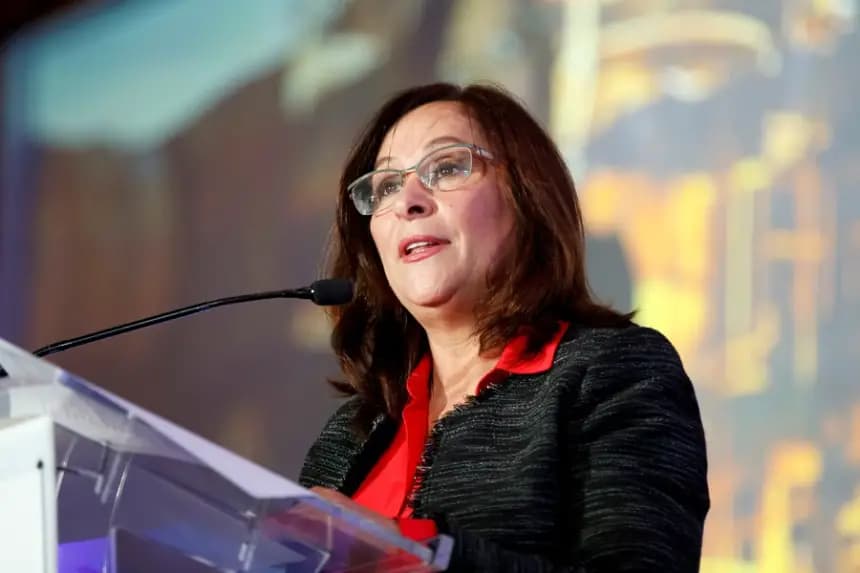 La gobernadora del estado mexicano de Veracruz, Rocío Nahle, en una foto de archivo. EFE/José Méndez