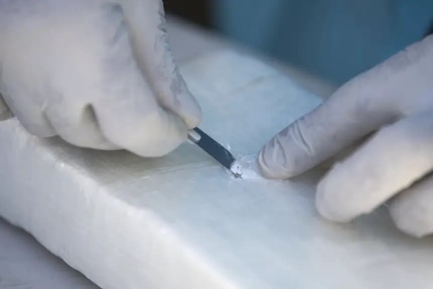 Autoridades mexicanas incautaron en la ciudad fronteriza de Tijuana, más de 5 toneladas de droga, entre ellas 3328 kilos de fentanilo y 76.82 kilos de cocaína, pertenecientes al Cartel Jalisco Nueva Generación (CJNG), informaron este lunes fuentes de seguridad. Foto de archivo. EFE/Orlando Barría