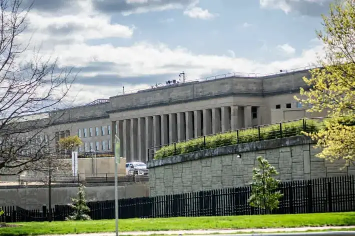 El Pentágono en Arlington, Virginia, el 8 de abril de 2025. (Madalina Vasiliu/The Epoch Times)