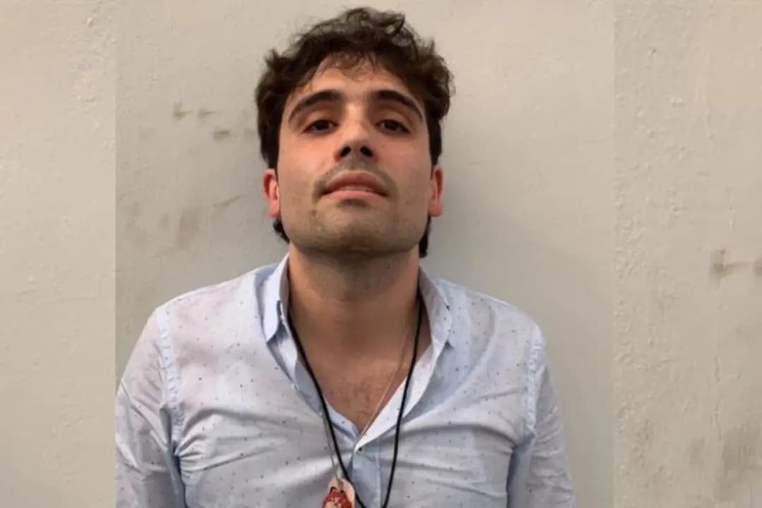 Ovidio Guzmán, hijo del narcotraficante Joaquín "El Chapo" Guzmán. (EFE/STR/Archivo) 