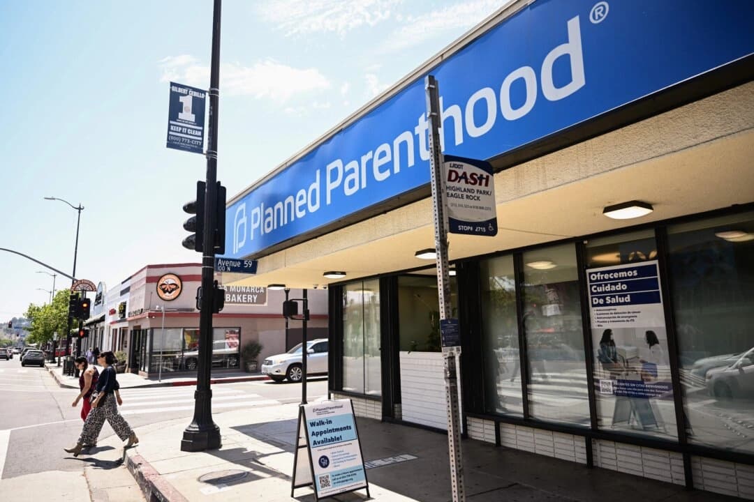 Una clínica de Planned Parenthood en Los Ángeles, California, el 16 de mayo de 2023. (Patrick T. Fallon/AFP/Getty Images).