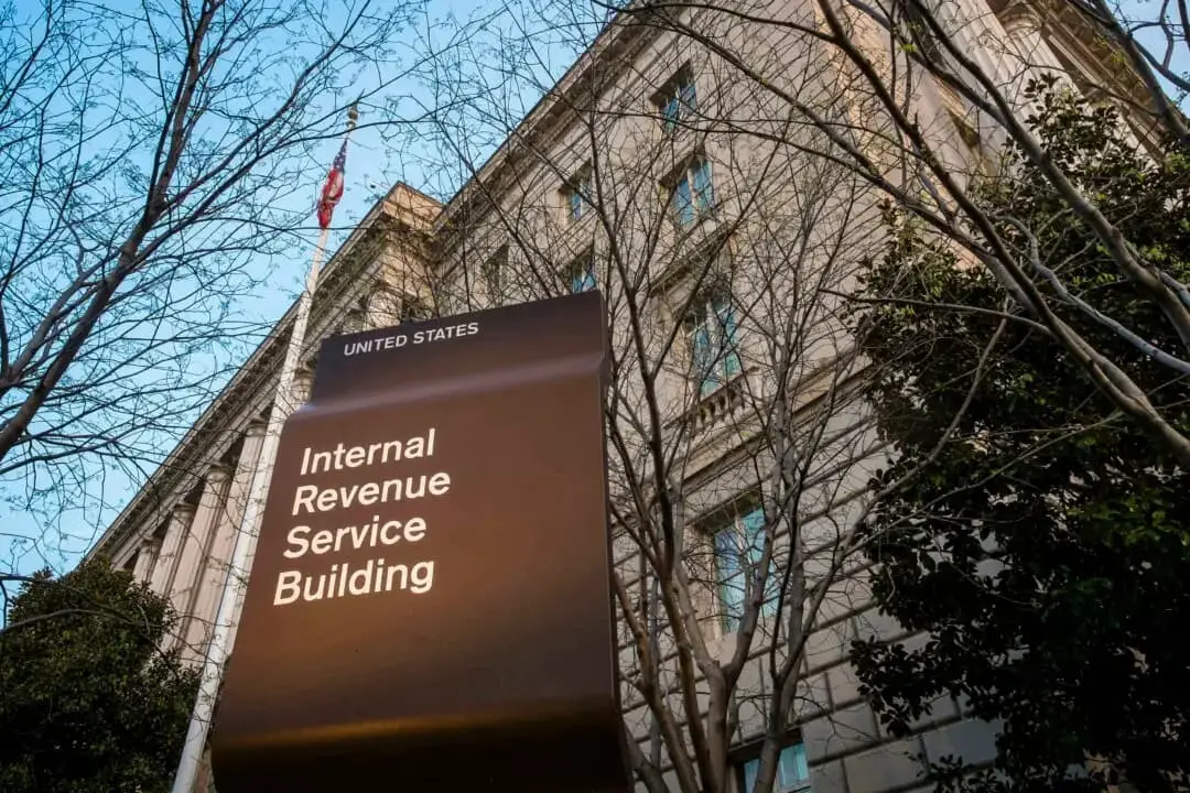 Foto de archivo del edificio del IRS en Washington. (Foto AP/J. David Ake, archivo)
