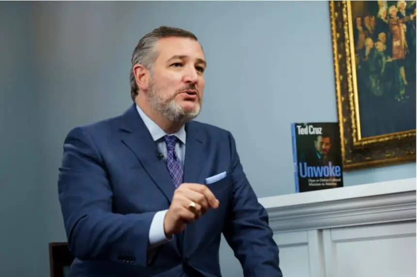 El senador Ted Cruz (republicano por Texas) en Washington el 9 de noviembre de 2023. (Lei Chen/The Epoch Times)