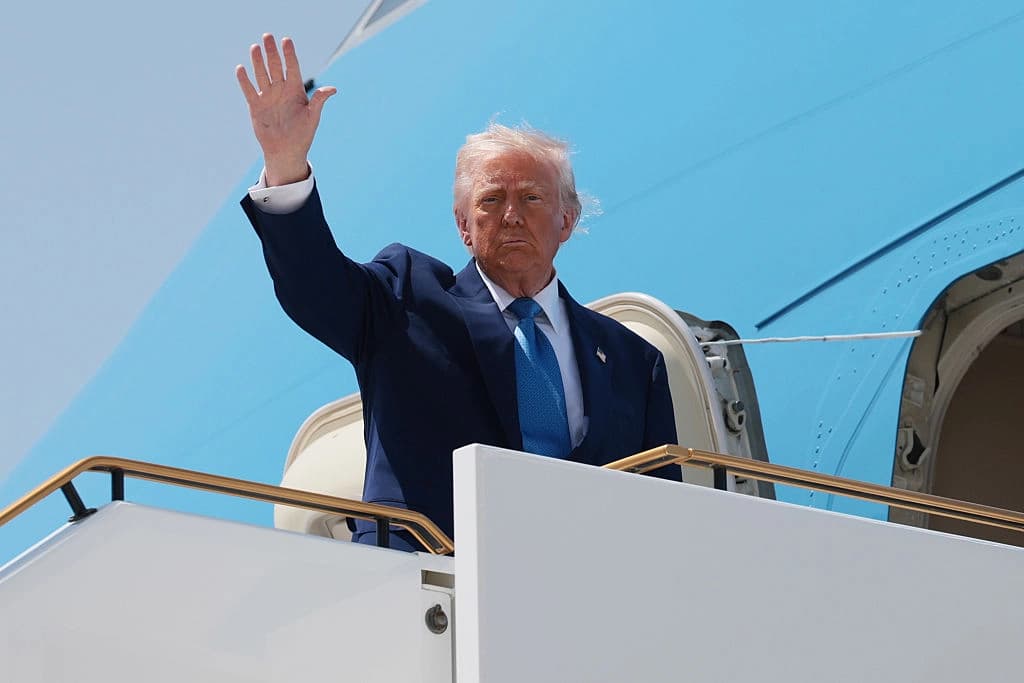 Trump concluye su viaje por Medio Oriente y regresa a Washington