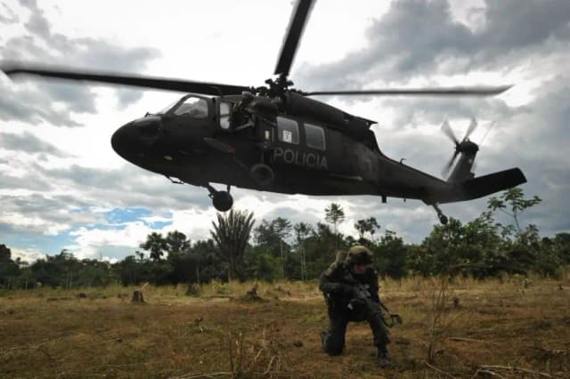 Incautan en Colombia una tonelada de cocaína y dos de marihuana de disidencias de las FARC