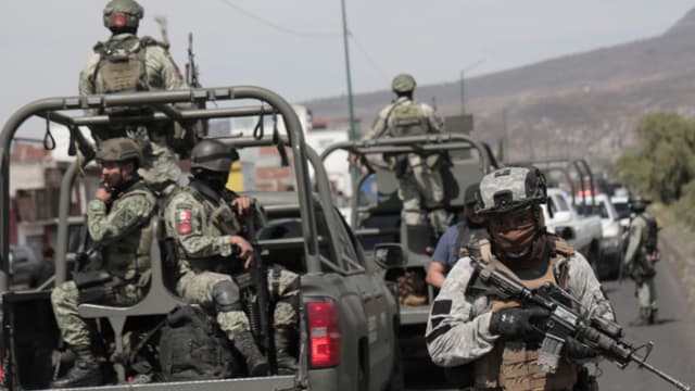 Detienen a 9 miembros de cartel tras enfrentamiento armado en oeste de México
