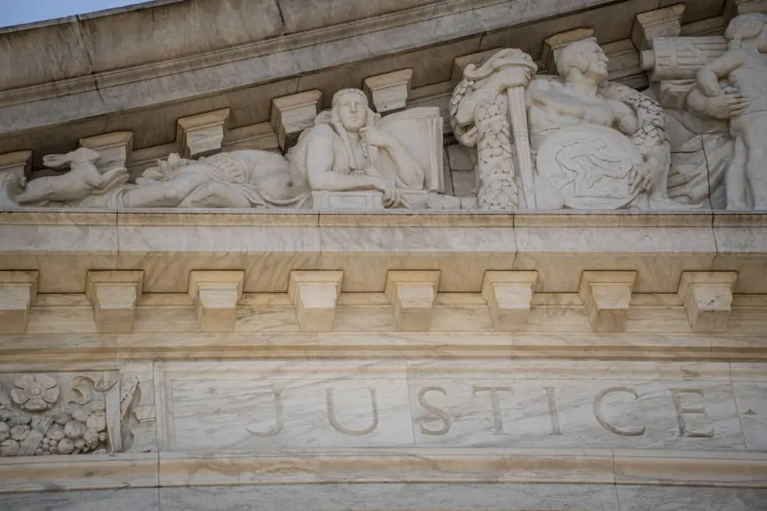 La Corte Suprema de los Estados Unidos en Washington, el 19 de mayo de 2025. (Madalina Vasiliu/The Epoch Times)