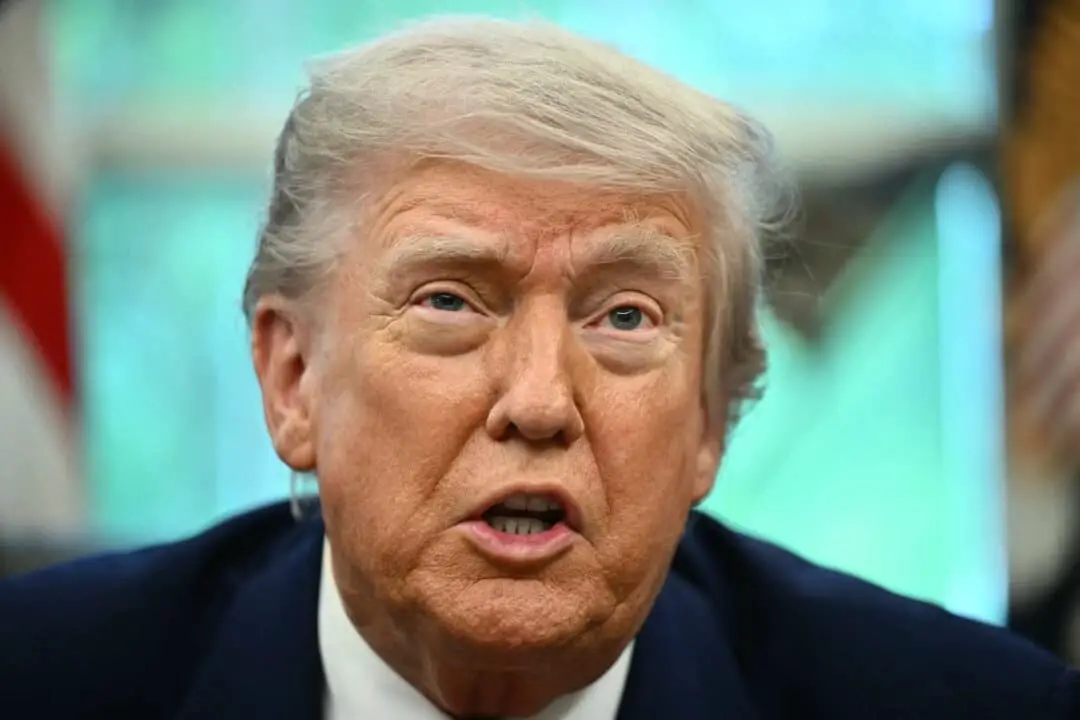 El presidente Donald Trump habla tras firmar órdenes ejecutivas en la Casa Blanca en Washington el 23 de mayo de 2025. (Mandel Ngan/AFP a través de Getty Images)