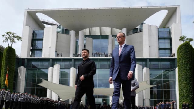 La necesidad de usar los activos rusos congelados es "cada vez más urgente": Canciller alemán