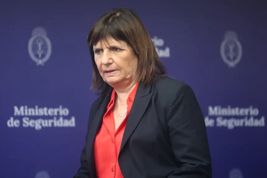 Foto de archivo de la ministra de Seguridad argentina, Patricia Bullrich. EFE/Juan Ignacio Roncoroni
