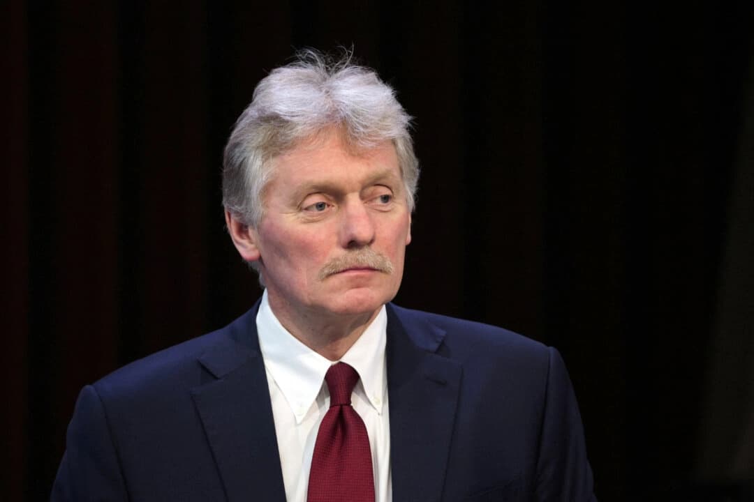 El portavoz del Kremlin, Dmitry Peskov, en Moscú, Rusia, el 19 de diciembre de 2024. (Sputnik/Gavriil Grigorov/Reuters)