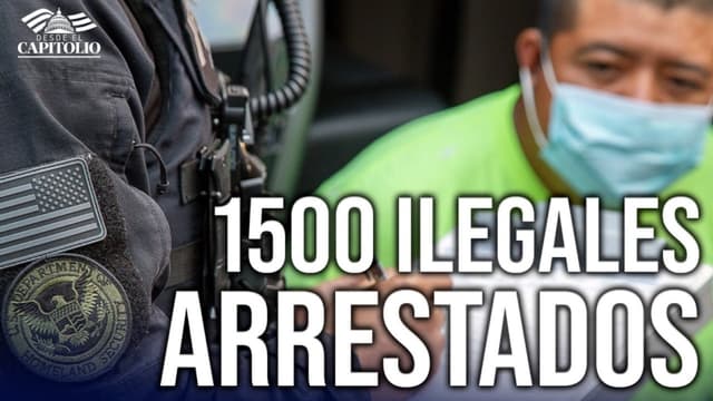 ICE rompe récord: Arrestan ilegales en el operativo más grande de la historia
