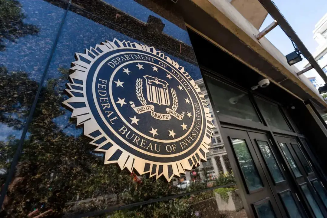 La sede del FBI en Washington el 12 de agosto de 2024. (Madalina Vasiliu/The Epoch Times)
