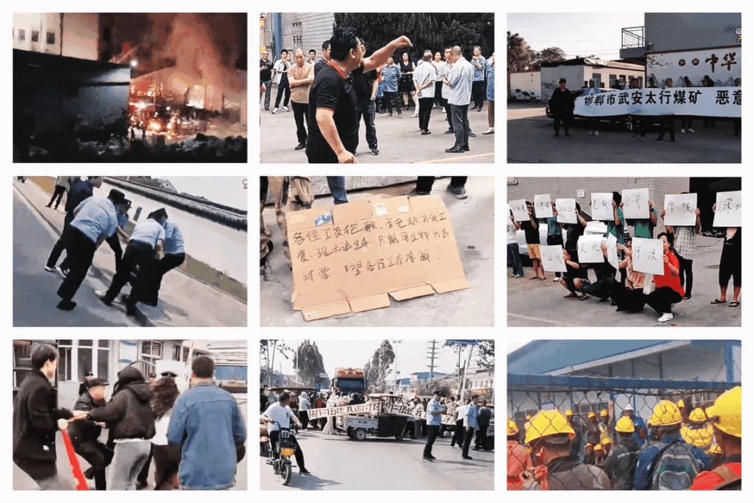 Ola de huelgas y protestas se extienden por China en medio de crecientes tensiones económicas