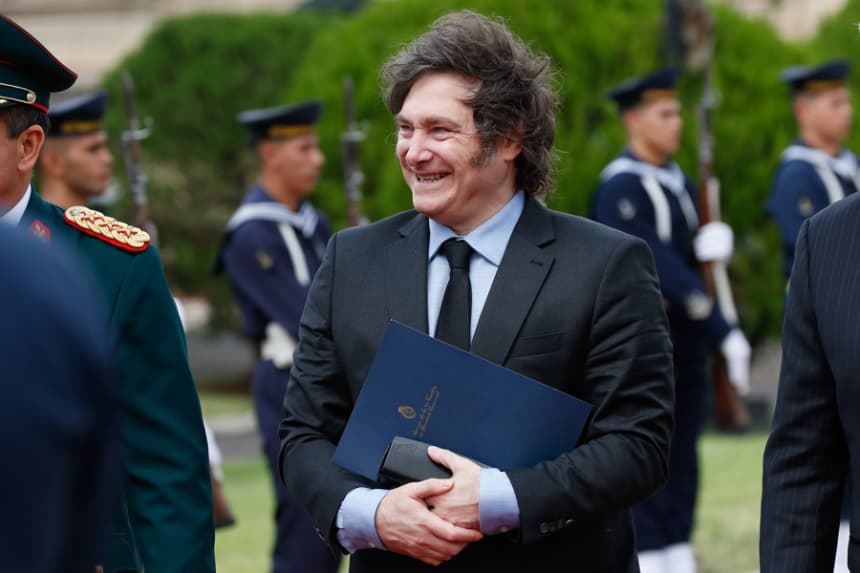 El presidente de Argentina, Javier Milei, en una fotografía de archivo. EFE/ Juan Pablo Pino
