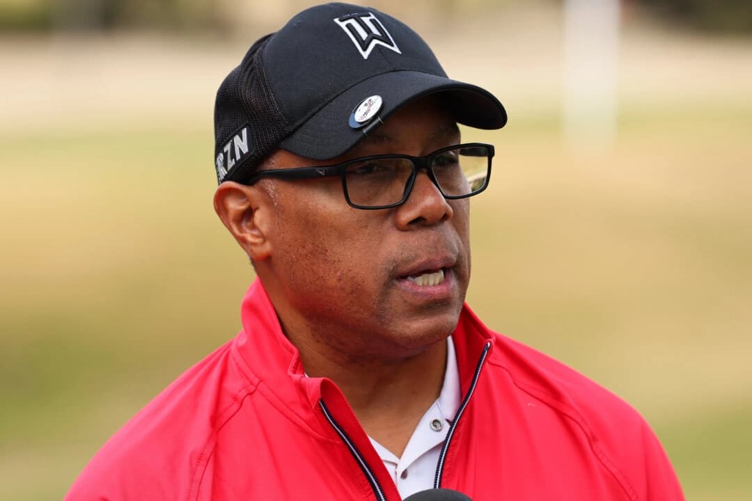 Jay Harris asiste a la 54.ª edición de los NAACP Image Awards Golf Invitational, una producción de PGD Global, celebrada en el Wilshire Country Club de Los Ángeles el 21 de febrero de 2023. (Foto de Leon Bennett/Getty Images para Play Golf Designs Inc).