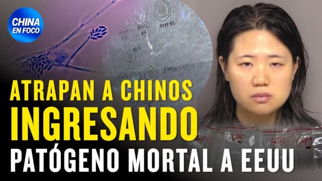 Atrapan a dos chinos intentando entrar patógeno mortal a Estados Unidos