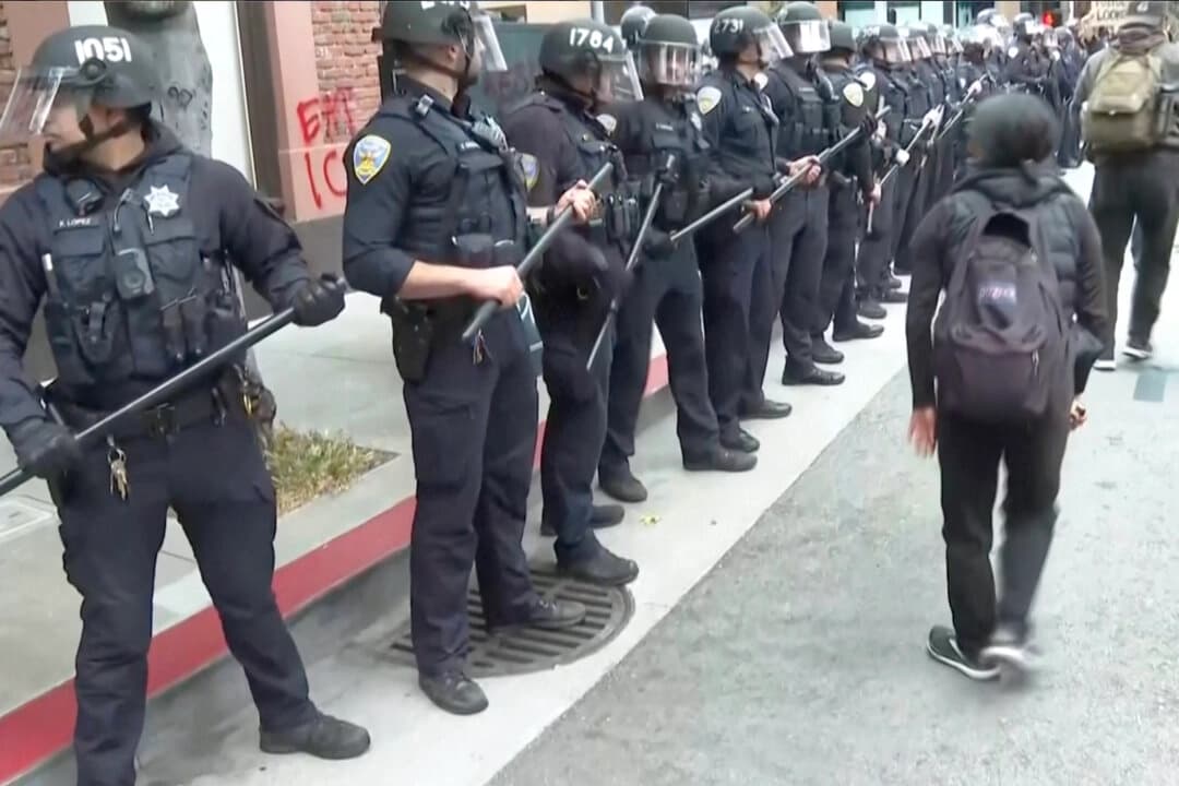 60 personas fueron detenidas durante protesta en San Francisco contra redadas migratorias: policía