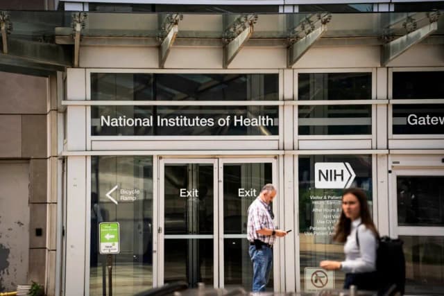 Los Institutos Nacionales de Salud en Bethesda, Maryland, el 30 de mayo de 2024. (Madalina Vasiliu/The Epoch Times)
