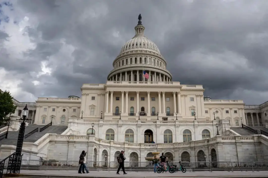 El Capitolio de Estados Unidos en Washington el 22 de mayo de 2025. (Madalina Vasiliu/The Epoch Times)
