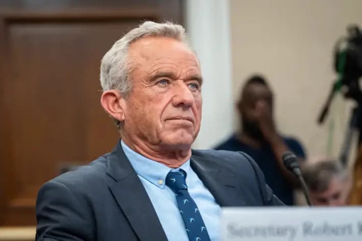 El secretario de Salud, Robert F. Kennedy Jr. en Washington, el 14 de mayo de 2025. (Madalina Vasiliu/The Epoch Times)