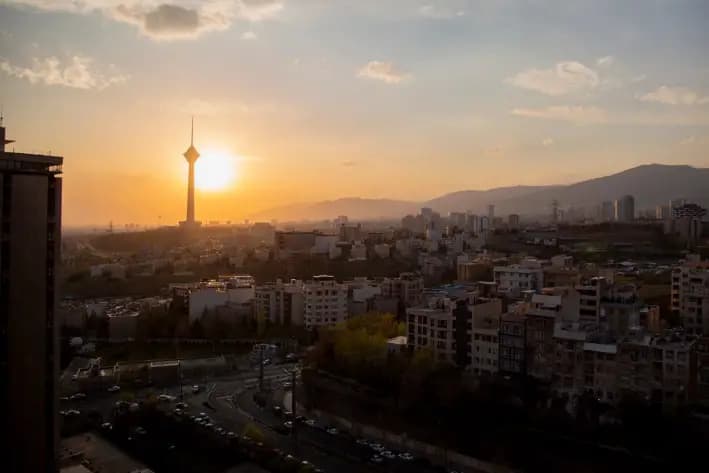 El horizonte de Teherán, Irán, en una foto de archivo. (AO/Middle East Images/AFP vía Getty Images)