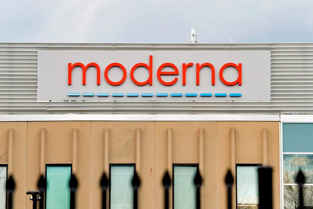 El campus de Moderna en Norwood, Massachusetts, el 2 de diciembre de 2020. (Joseph Prezioso/AFP a través de Getty Images).
