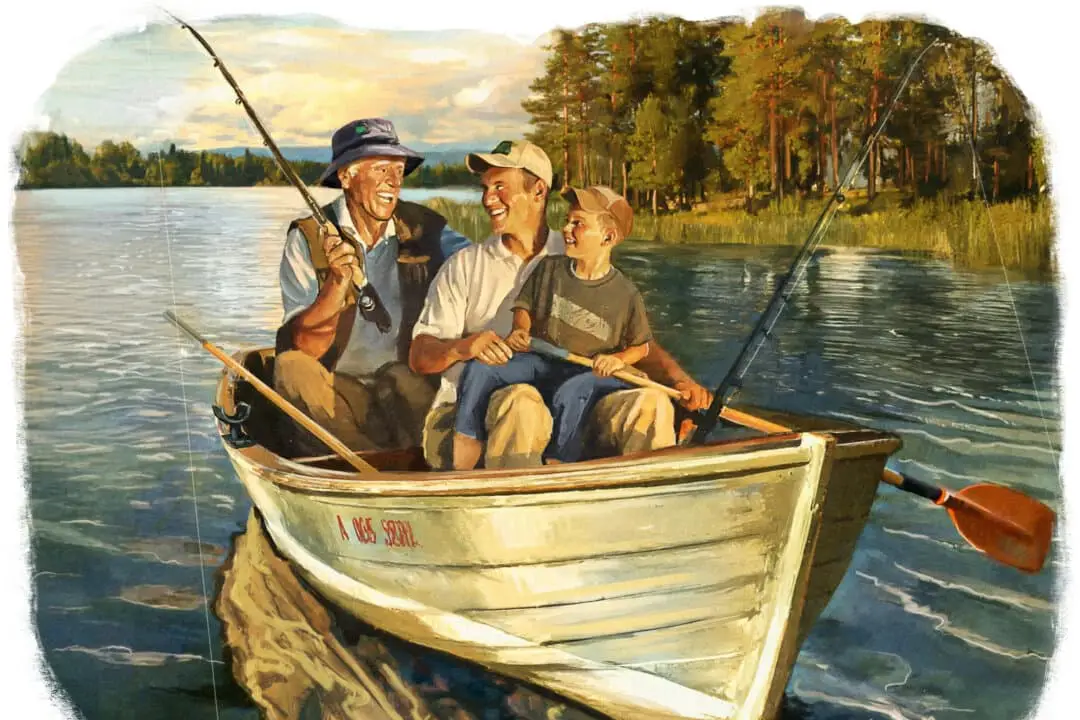 Los padres moldean a la próxima generación transmitiéndoles no solo conocimientos, sino también experiencias compartidas, carácter y tradiciones. (Biba Kayewich).