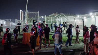 Policía de Nueva Jersey establece zona de protesta frente al centro de detención de inmigrantes