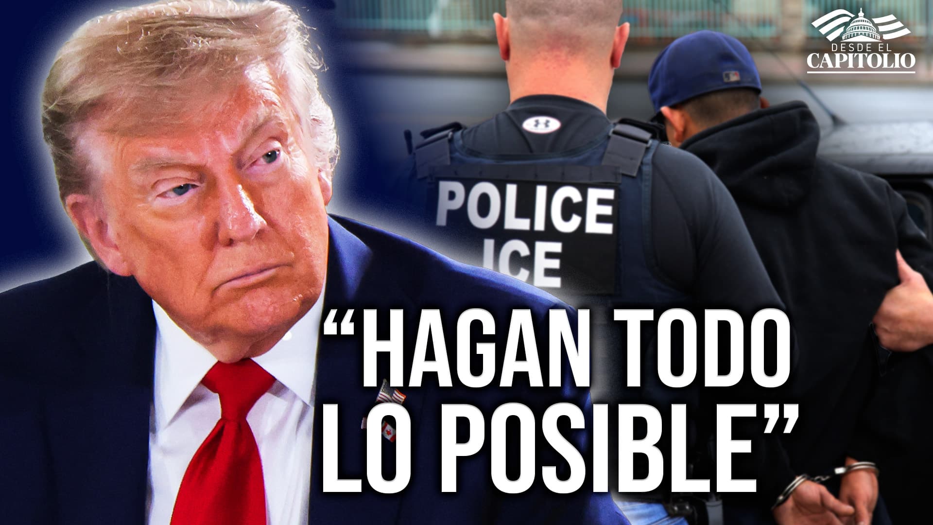 Trump ordena al ICE más redadas: “Empezaremos por las ciudades santuario”