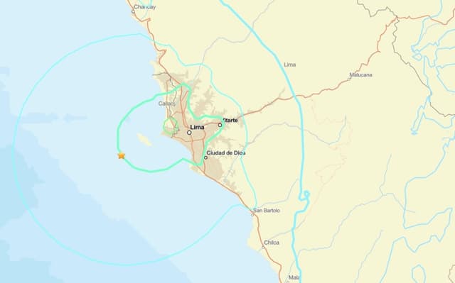 Terremoto en Perú dejó un muerto y cinco heridos