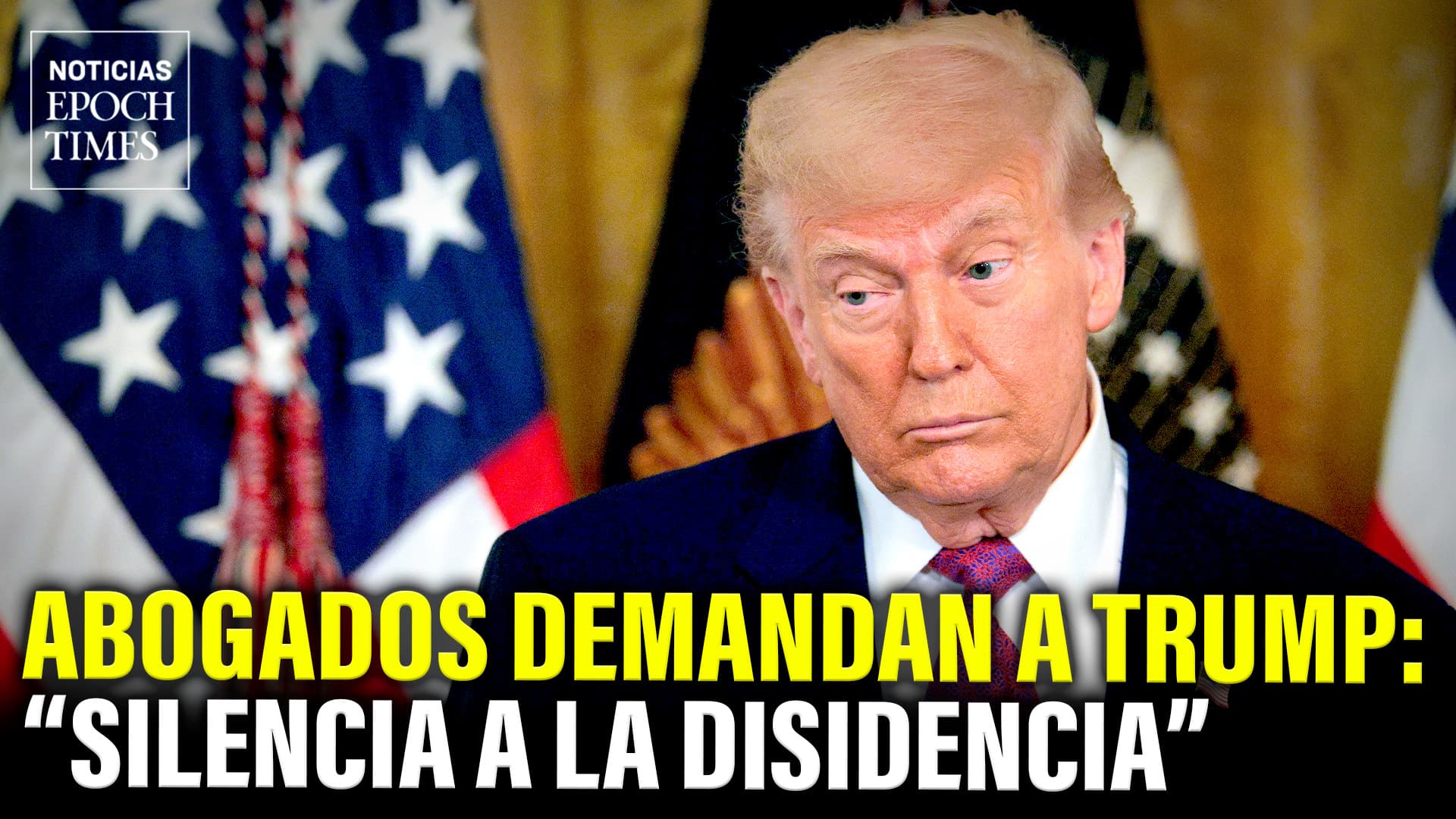 Abogados demandan a Trump por órdenes contra firmas legales | NET