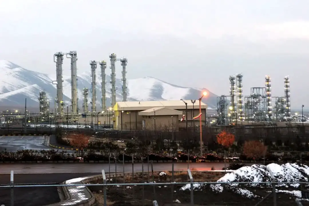 La planta de agua pesada en Arak, Irán, el 15 de enero de 2011. (Hamid Foroutan/AFP/Getty Images)
