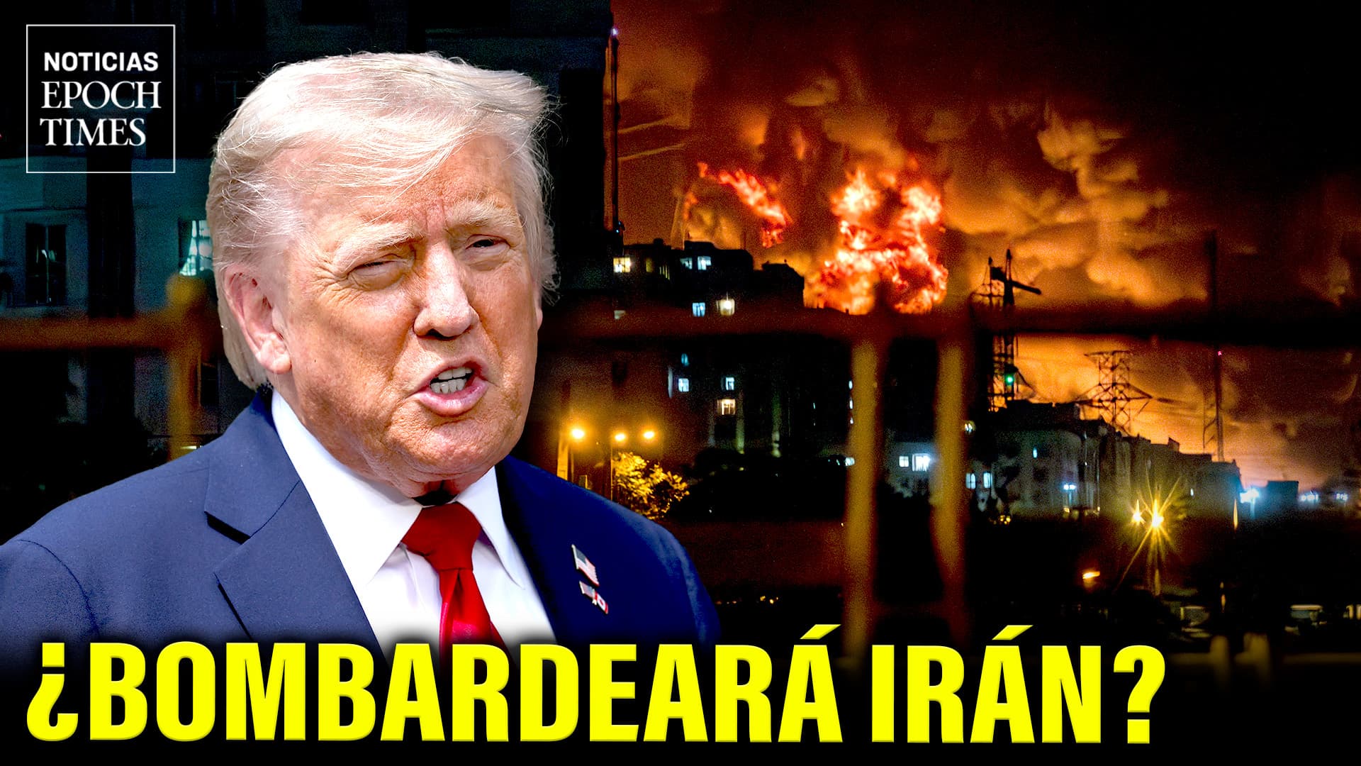 Trump sugiere que EE. UU. podría bombardear Irán | NET