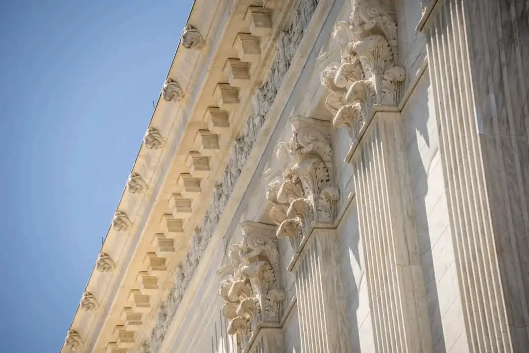 La Corte Suprema de Estados Unidos en Washington, el 19 de mayo de 2025. (Madalina Vasiliu/The Epoch Times)
