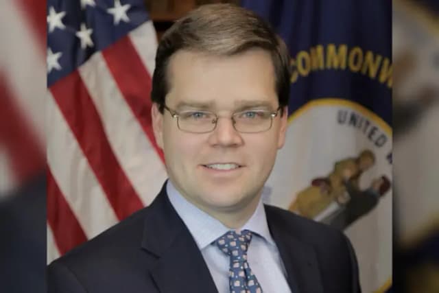 Chad Meredith, exprocurador general republicano de Kentucky, en esta foto sin fecha. (Registros del Fiscal General de Kentucky/Folleto vía Reuters)