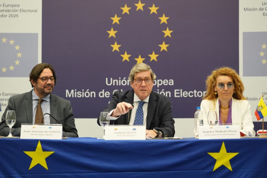 UE reitera que no hubo fraude en Ecuador y da pautas para equilibrar la campaña electoral